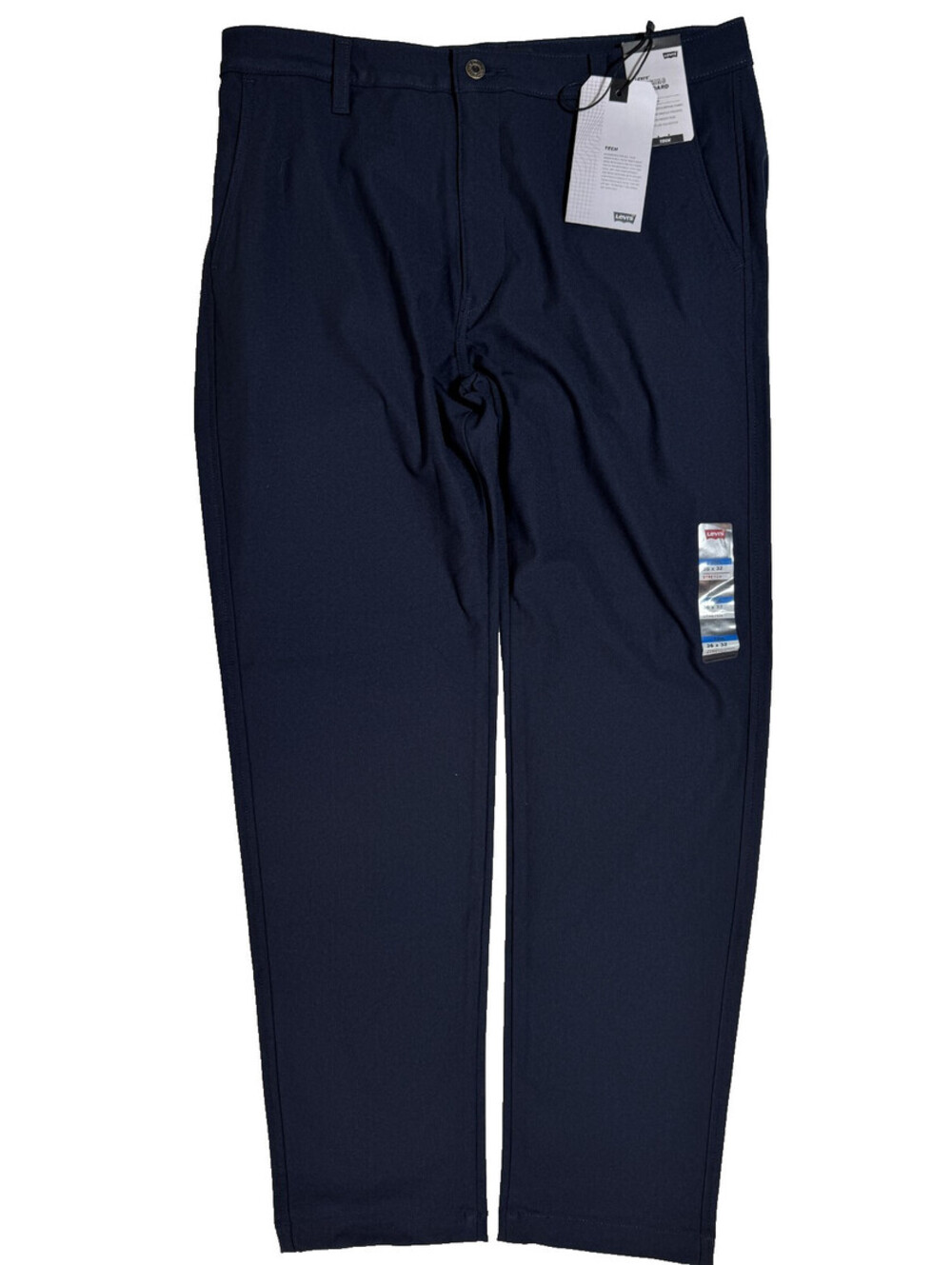 Levi's XX Chino Standard Taper Tech Pants High Stretch Navy Mens (34 X 32) NWT